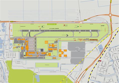 Rotterdam airport plattegrond
